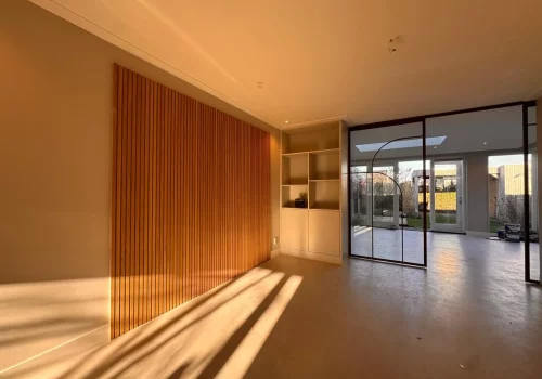 Wandafwerking Haarlem energiezuinig huis